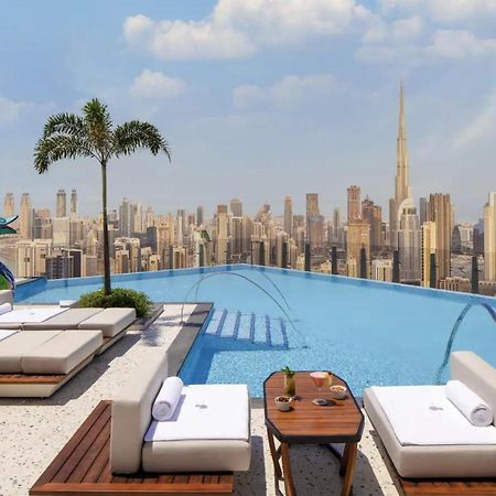 Sls Residences 5 Star Luxury Private Loft Duplex With Burj Khalifa View Dubai Exterior photo